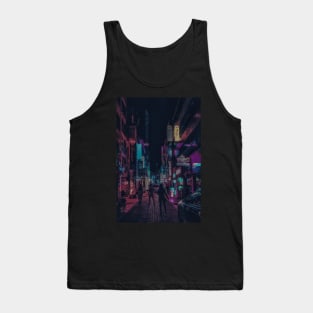 Cyberpunk Nights (Dark Edition) Tank Top